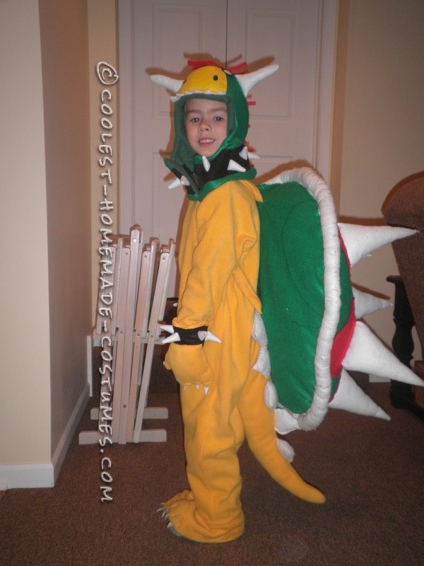 Coolest DIY Bowser Costume from Super Mario Bros