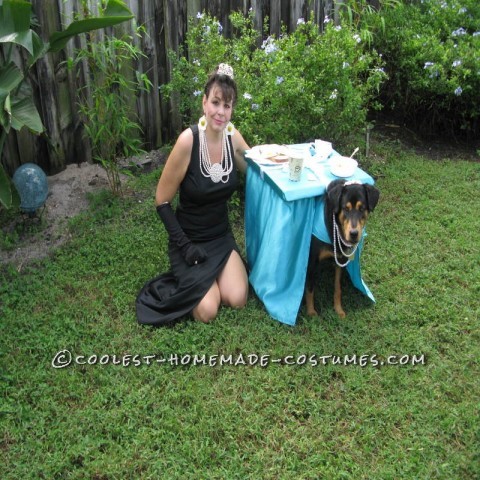 Breakfast at Tiffany's Owner and Dog Costume