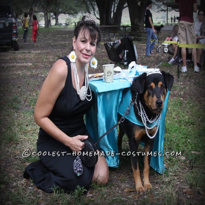 Breakfast at Tiffany's Owner and Dog Costume