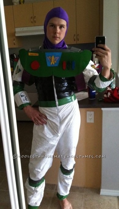 This was my costume for Halloween 2010. Buzz Lightyear was something I always wanted to do, But didnt know how I would do it. I was working at a pain