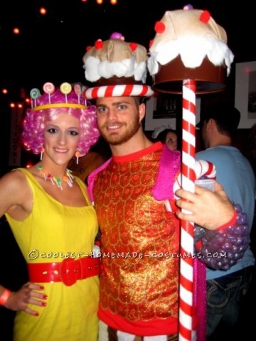 Coolest Homemade Candy Land Group Halloween Costume