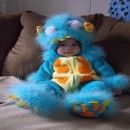 Silliest Baby Scully Costume from Monsters Inc.: This year I was blessed with my very first grandchild. On July 4th, 2012 Cayden was born at 8lbs 0oz and 21 inches! He has changed my life forever and