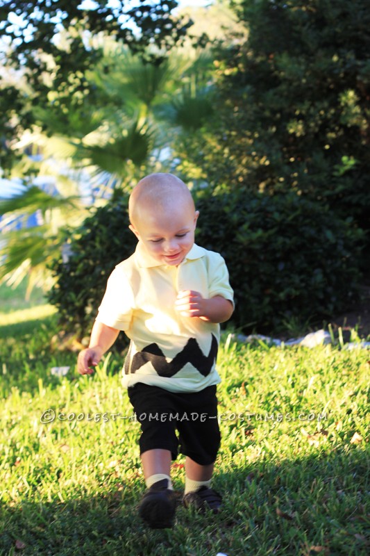 Cute Last-Minute Charlie Brown Costume