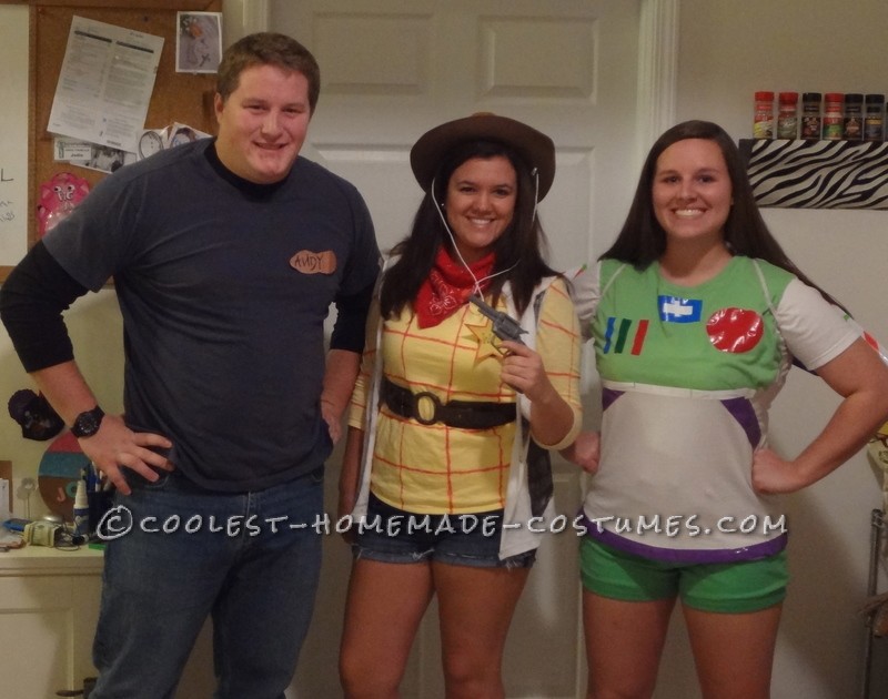 Cheap and Easy Toy Story Crew Costume