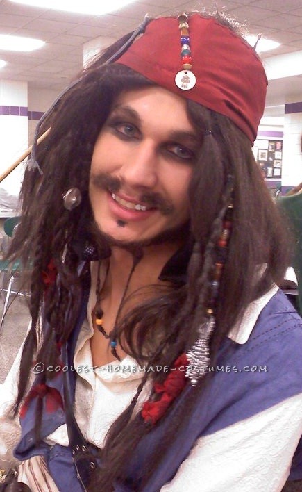 Cheap Homemade Captain Jack Sparrow Costume