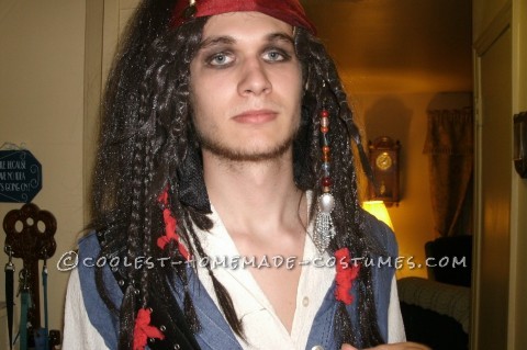 Cheap Homemade Captain Jack Sparrow Costume