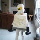 Cool Homemade LEGO Ninjago Zane White Ninja Costume