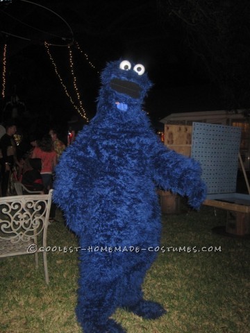 Coolest Adult Cookie Monster Costume