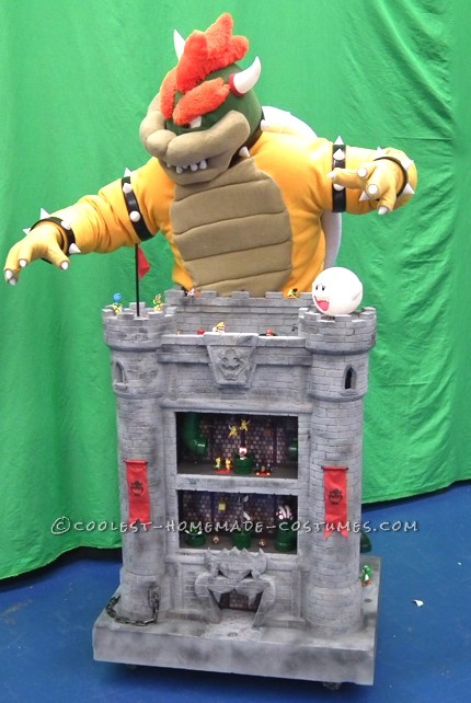 Coolest Animated Bowser Castle Costume