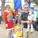 Coolest "Sky" Family Costume: Up, Up and Away!!