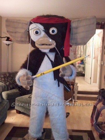 Transforming Homemade Gremlins Costume: Don’t Feed Gizmo After Midnight!