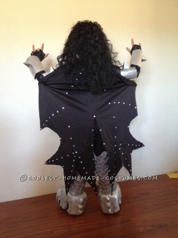 Coolest Kids Gene Simmons Homemade Halloween Costume: When I finally decided to make my son Gene Simmons around the beginning of October I thought I better get started! My brother in law helped me with th