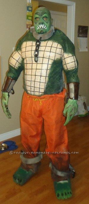 Handmade Killer Croc from Batman: Arkham City