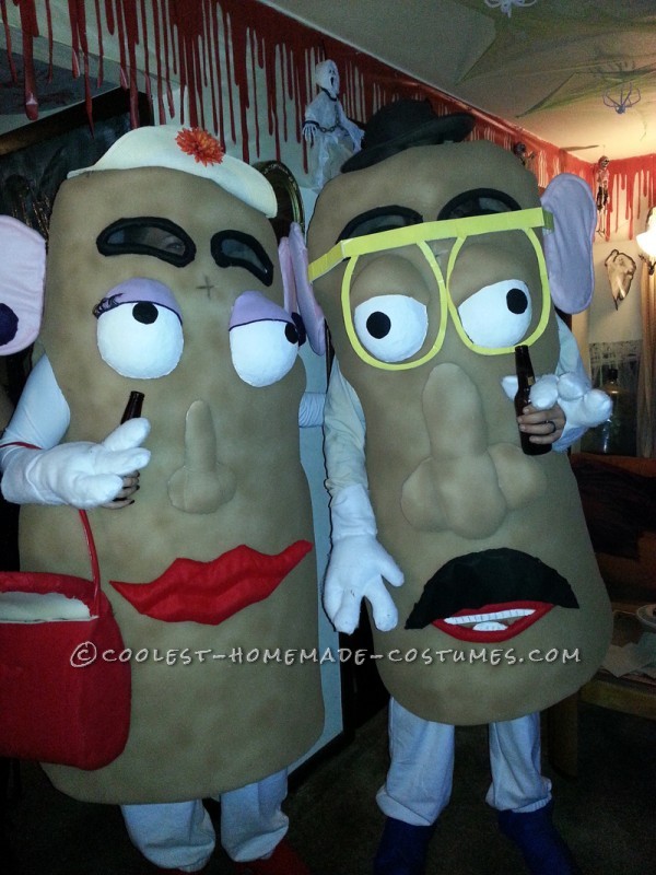 Coolest Mr. and Mrs. Potato Head Couple Halloween Costume