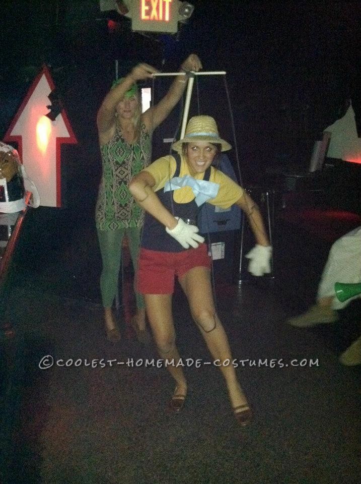 Coolest Homemade Pinocchio Costume for a Female