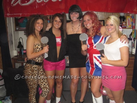 In my sophomore year in college, my roomies and I dressed up as the Spice Girls.  It was a ton of fun and I would definitely recommend it! 