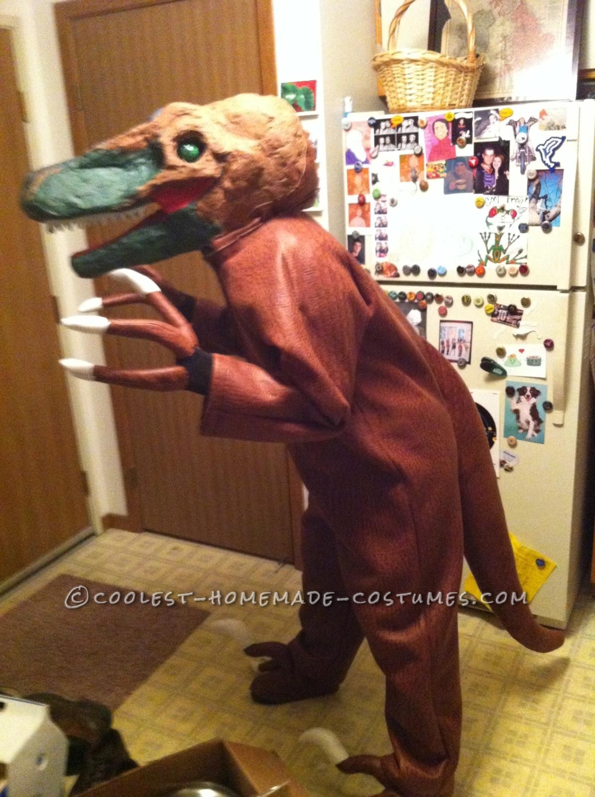 Coolest Homemade Velociraptor Costume