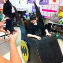Coolest Wheelchair Batmobile Costume for a Boy