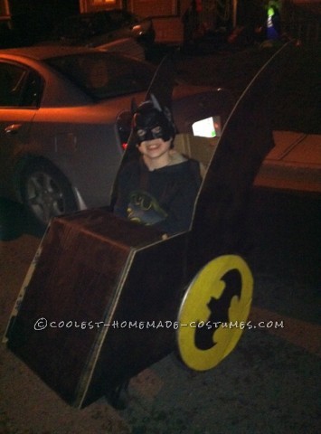 Coolest Wheelchair Batmobile Costume for a Boy