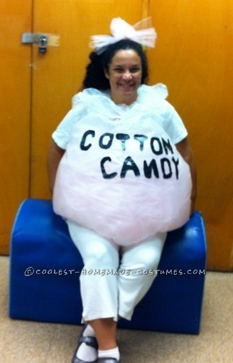 Coolest Last-Minute Cotton Candy Halloween Costume