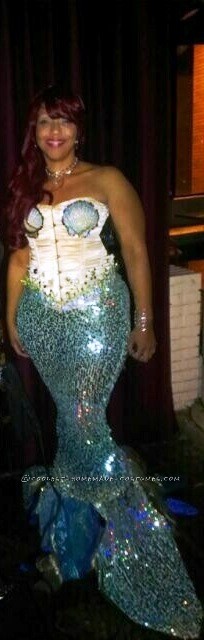 Curvy Mermaid Costume