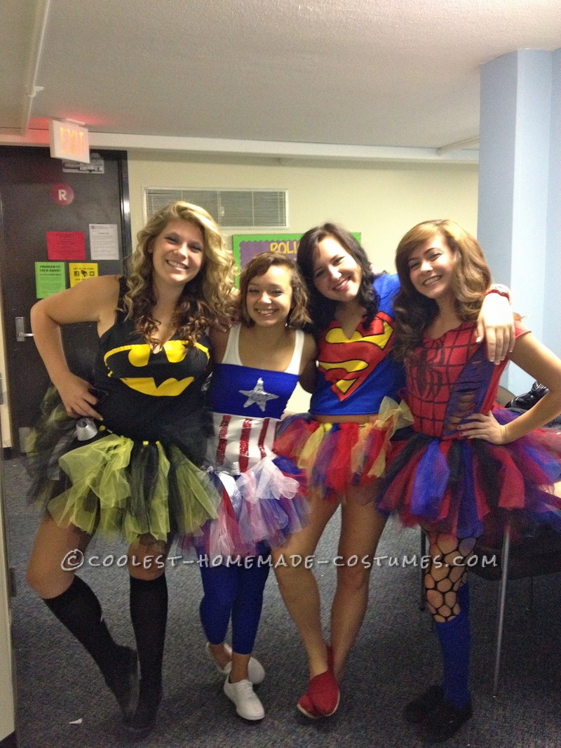 Cute Homemade Superhero Costumes for Girls