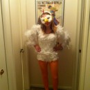 Cutest Homemade Chicken Costume for Women