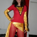 Coolest Homemade Dark Phoenix Costume from X-Men: When X-Men 3 came out a few years back, my friends began telling me how much I resembled Famke Janssen, aka Jean Grey, aka Dark Phoenix.  I never wat