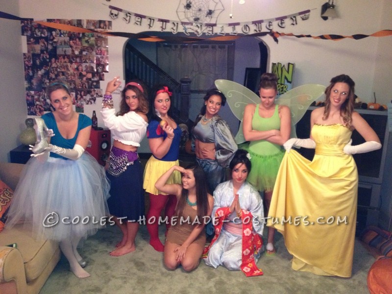 easy disney princess costumes