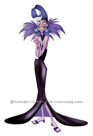Homemade Yzma Costume from The Emperor's New Groove