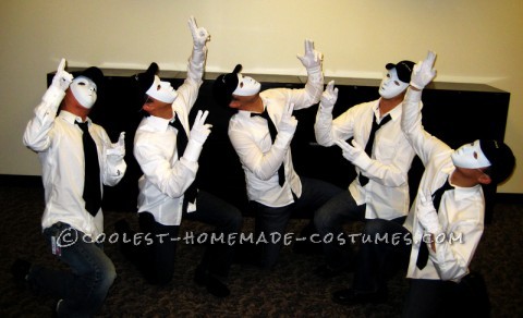 Easiest Jabbawockeez Group Costume and Routine for Non-Dancers