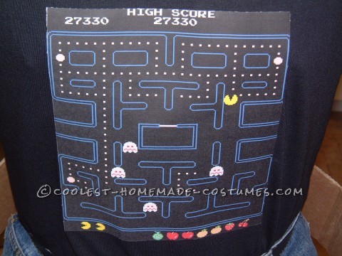 Easy and Original Pacman Machine Costume