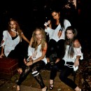 Easy Last-Minute College Girl Group Costume: Sexy Zombies