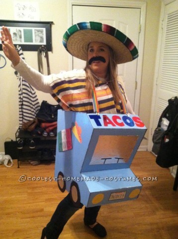 Original Taco Truck Costume: "El Taco Movil"