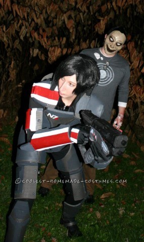 Epic Female Commander Shepard Costume from Mass Effect: Armor (what you need):
Tracing Paper
Poster board
2 packs of 4 1/2” thick Fitness floor mats or EVA foam
2yrds. of 1/2” thick sheet foam
2mm