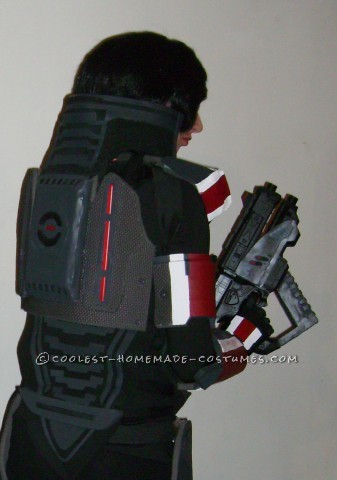 Epic Female Commander Shepard Costume from Mass Effect: Armor (what you need):
Tracing Paper
Poster board
2 packs of 4 1/2” thick Fitness floor mats or EVA foam
2yrds. of 1/2” thick sheet foam
2mm