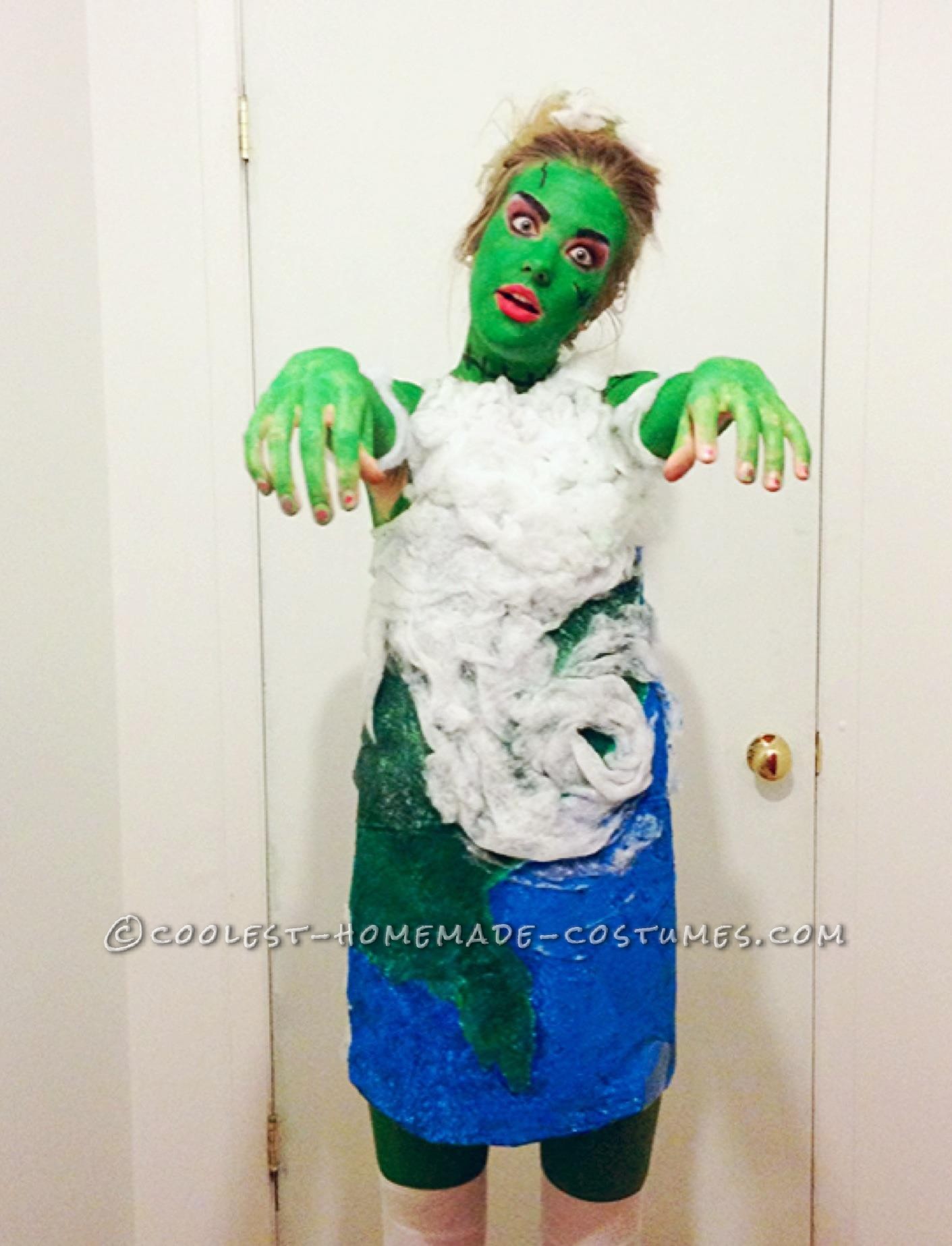 Original Frankenstein Meets Hurricane Sandy Costume - Frankenstorm!