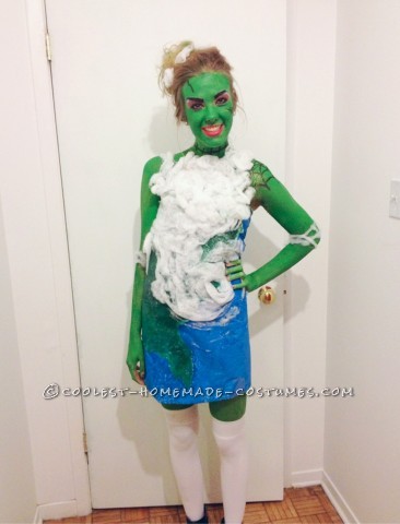 Original Frankenstein Meets Hurricane Sandy Costume - Frankenstorm!