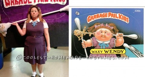 Great Group Costume for Halloween: Garbage Pail Kids 2012: I had the idea one night to be a Garbage Pail Kid for Halloween.  I called my best friend to ask her if she wanted in on the idea and the next thing