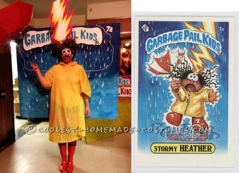 Great Group Costume for Halloween: Garbage Pail Kids 2012: I had the idea one night to be a Garbage Pail Kid for Halloween.  I called my best friend to ask her if she wanted in on the idea and the next thing