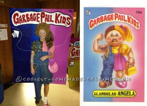 Great Group Costume for Halloween: Garbage Pail Kids 2012: I had the idea one night to be a Garbage Pail Kid for Halloween.  I called my best friend to ask her if she wanted in on the idea and the next thing