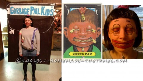 Great Group Costume for Halloween: Garbage Pail Kids 2012: I had the idea one night to be a Garbage Pail Kid for Halloween.  I called my best friend to ask her if she wanted in on the idea and the next thing