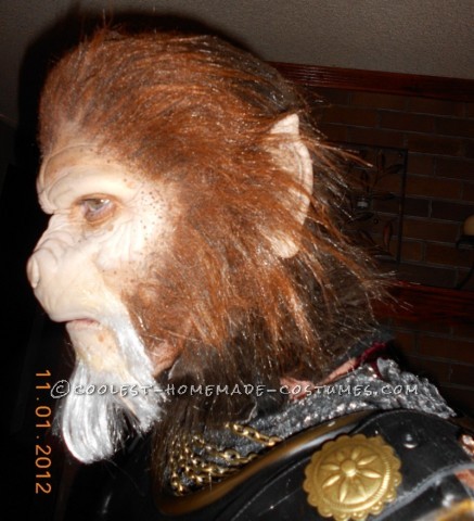 Epic Homemade Planet of the Apes Costume: General Thade Wants YOU!