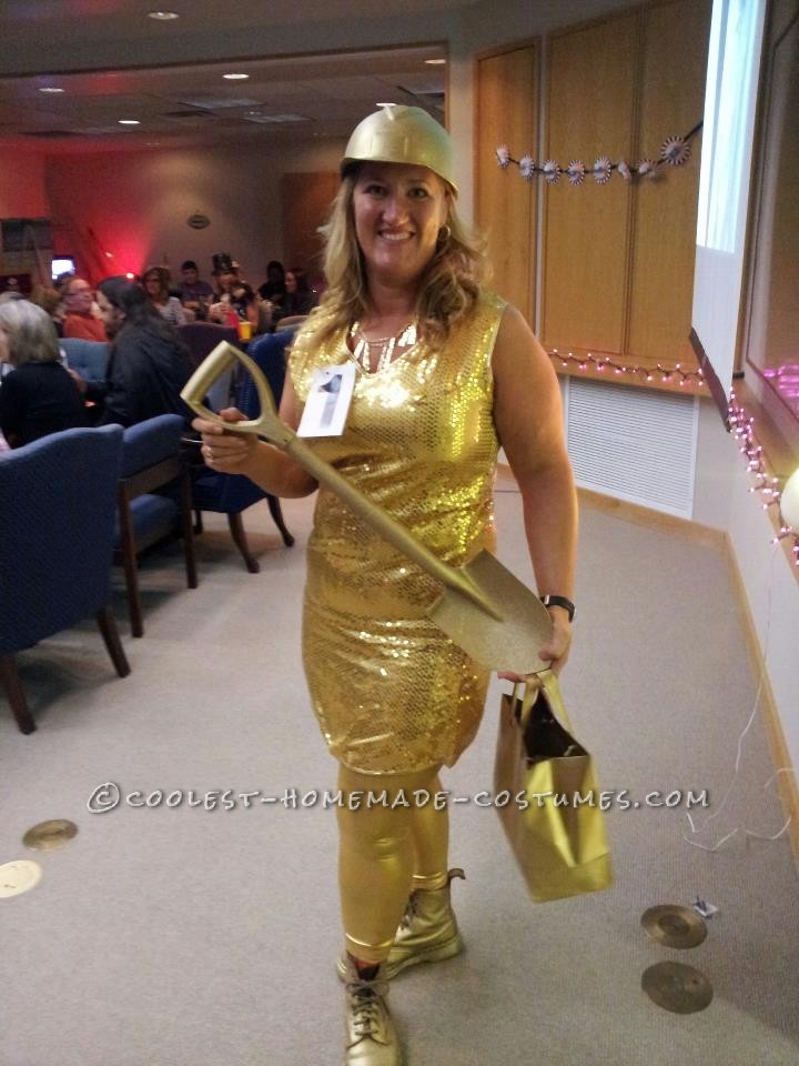 Original Homemade Gold Digger Costume