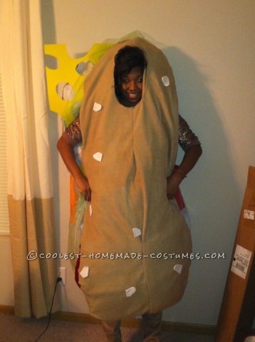 Cool Wordplay Costume: Super Hero Sandwich