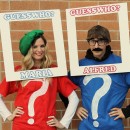 Cool Couple Costume: "Guess Who" We Were for Halloween?