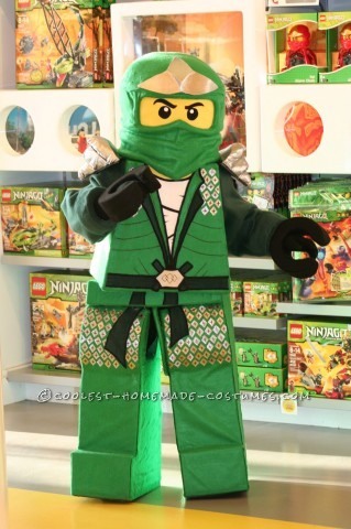 Coolest Lego Ninjago Homemade Halloween Costume