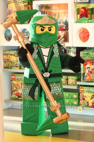 Coolest Lego Ninjago Homemade Halloween Costume