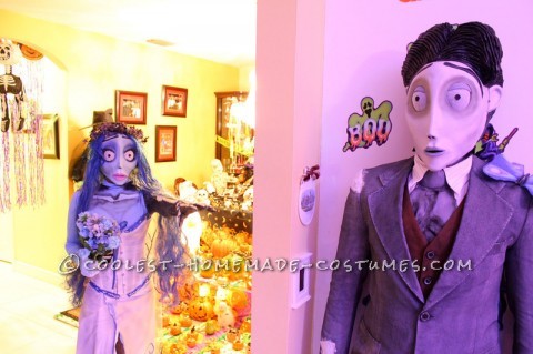 Awesome Handmade Tim Burton's Corpse Bride Costumes