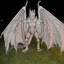 Epic DIY Harry Potter Albino Dragon Costume